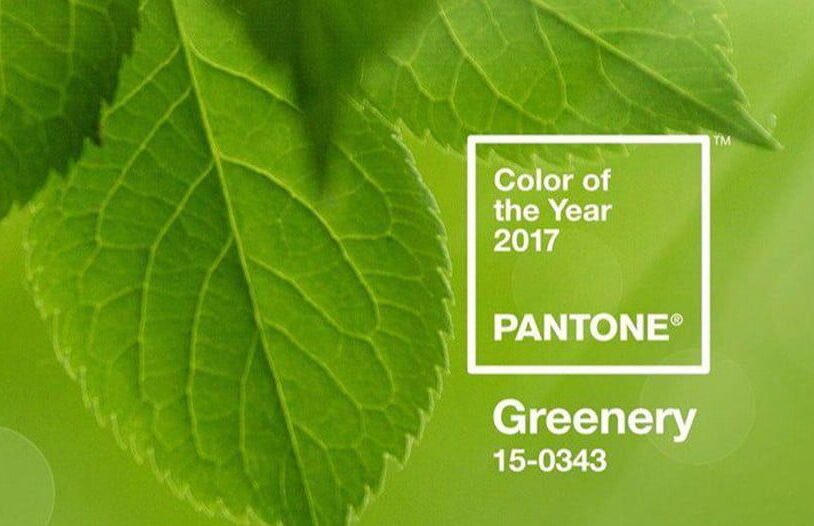 greenergy pantone año 2017