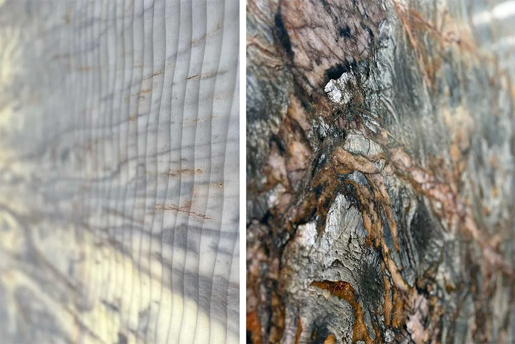 detalle tablas encimera silestone y dekton