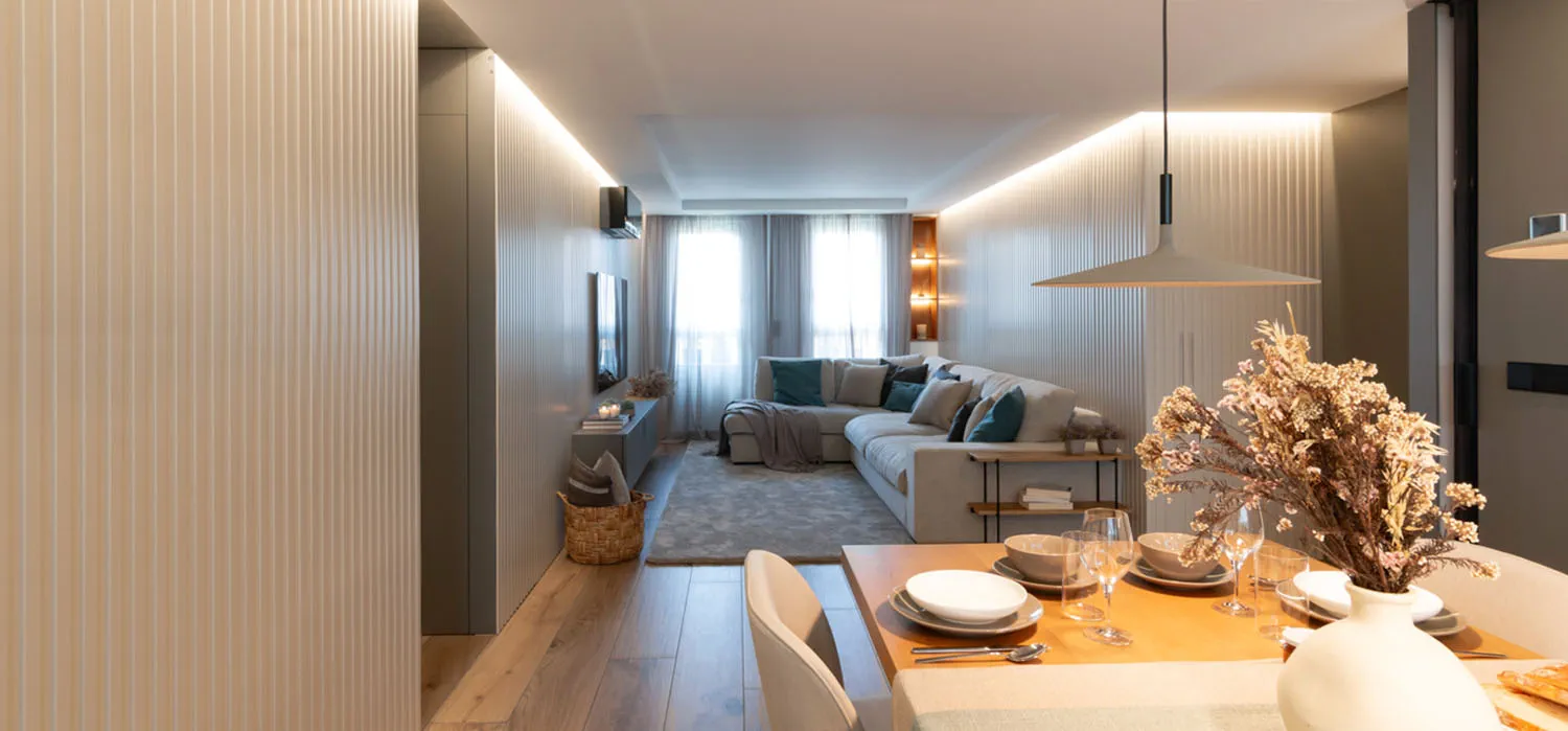 reforma integral salon y cocina